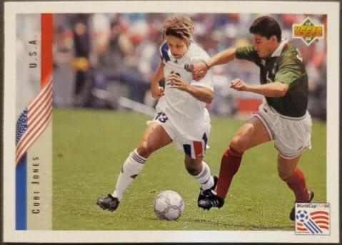 Cobi Jones #11 Soccer Cards 1994 Upper Deck World Cup Soccer