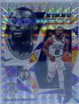 Kemba Walker #8 Basketball Cards 2019 Panini Mosaic Stare Masters