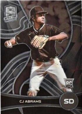 CJ Abrams #81 Baseball Cards 2022 Panini Chronicles Spectra