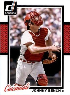 Johnny Bench #195 2014 Donruss Baseball