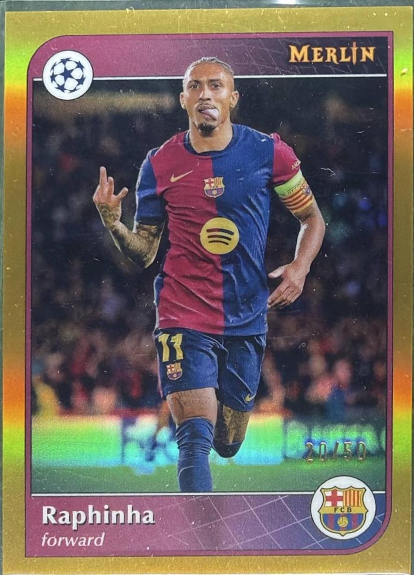 Raphinha [Gold Refractor] #192