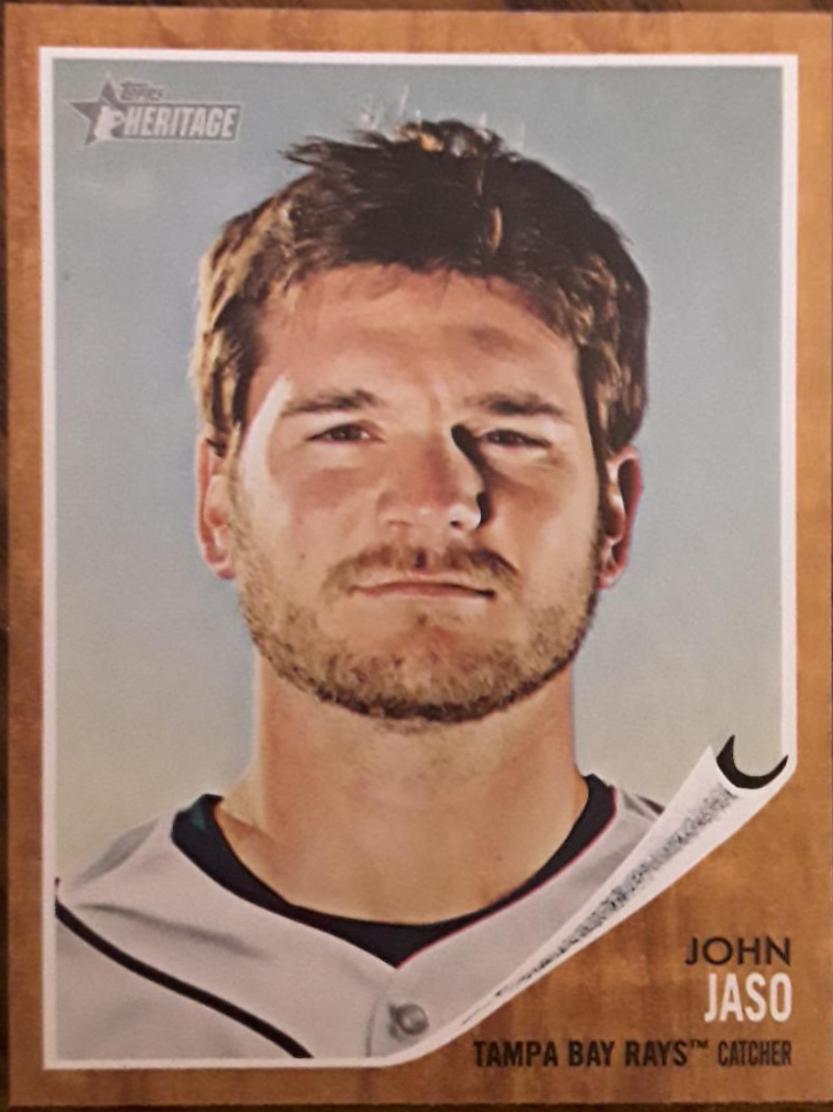John Jaso #16 Baseball Cards 2011 Topps Heritage
