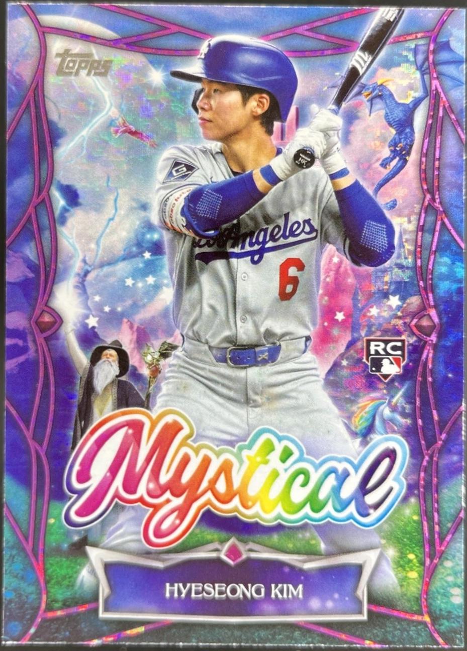 2025 Topps Update Mystical Hyeseong Kim [Pink] #MYS-23 card