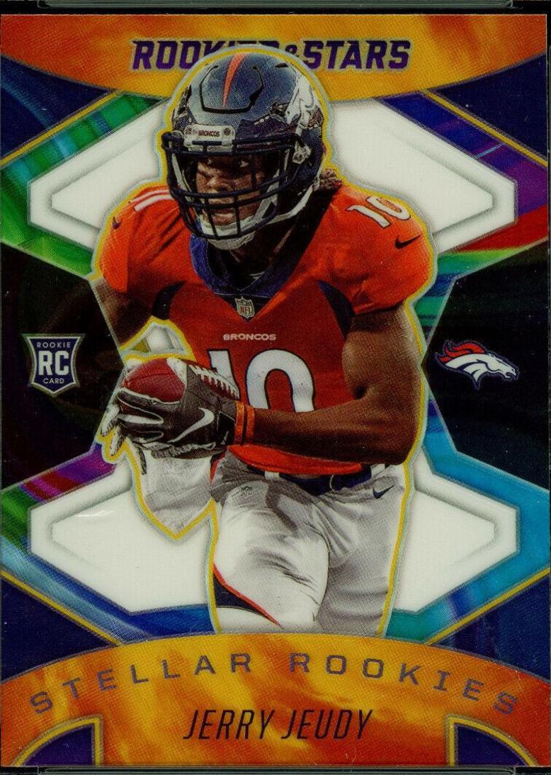 Jerry Jeudy #SR5 Football Cards 2020 Panini Rookies & Stars Stellar