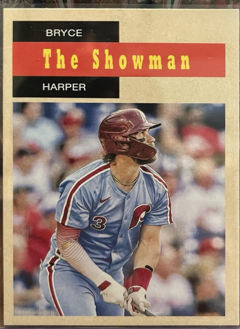 Bryce Harper #58W-5 Baseball Cards 2024 Topps Archives 1958 TV Westerns