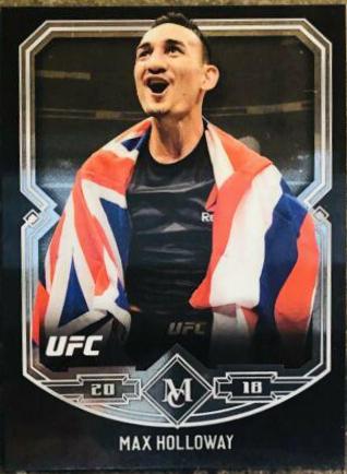 Max Holloway #UFCM-MH Ufc Cards 2018 Topps UFC Chrome Museum Collection