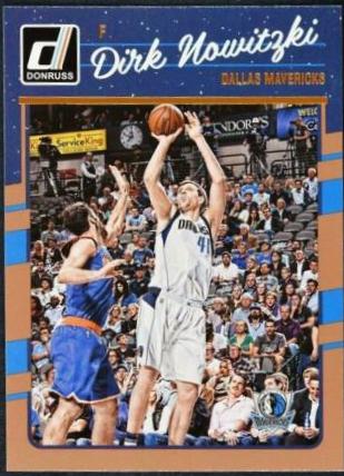 Dirk Nowitzki #77 Basketball Cards 2016 Panini Donruss
