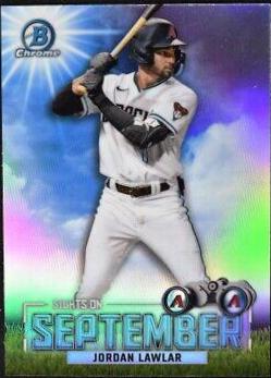 Jordan Lawlar #SOS-1 Baseball Cards 2023 Bowman Sights on September