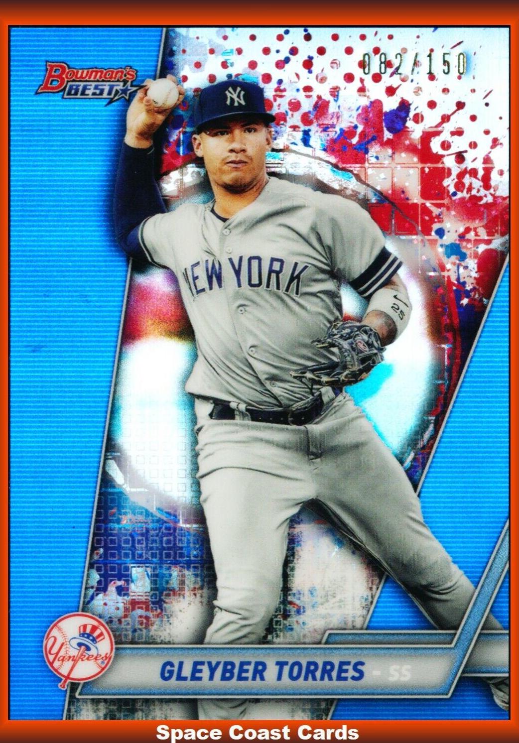 Gleyber Torres [Blue Refractor] #64