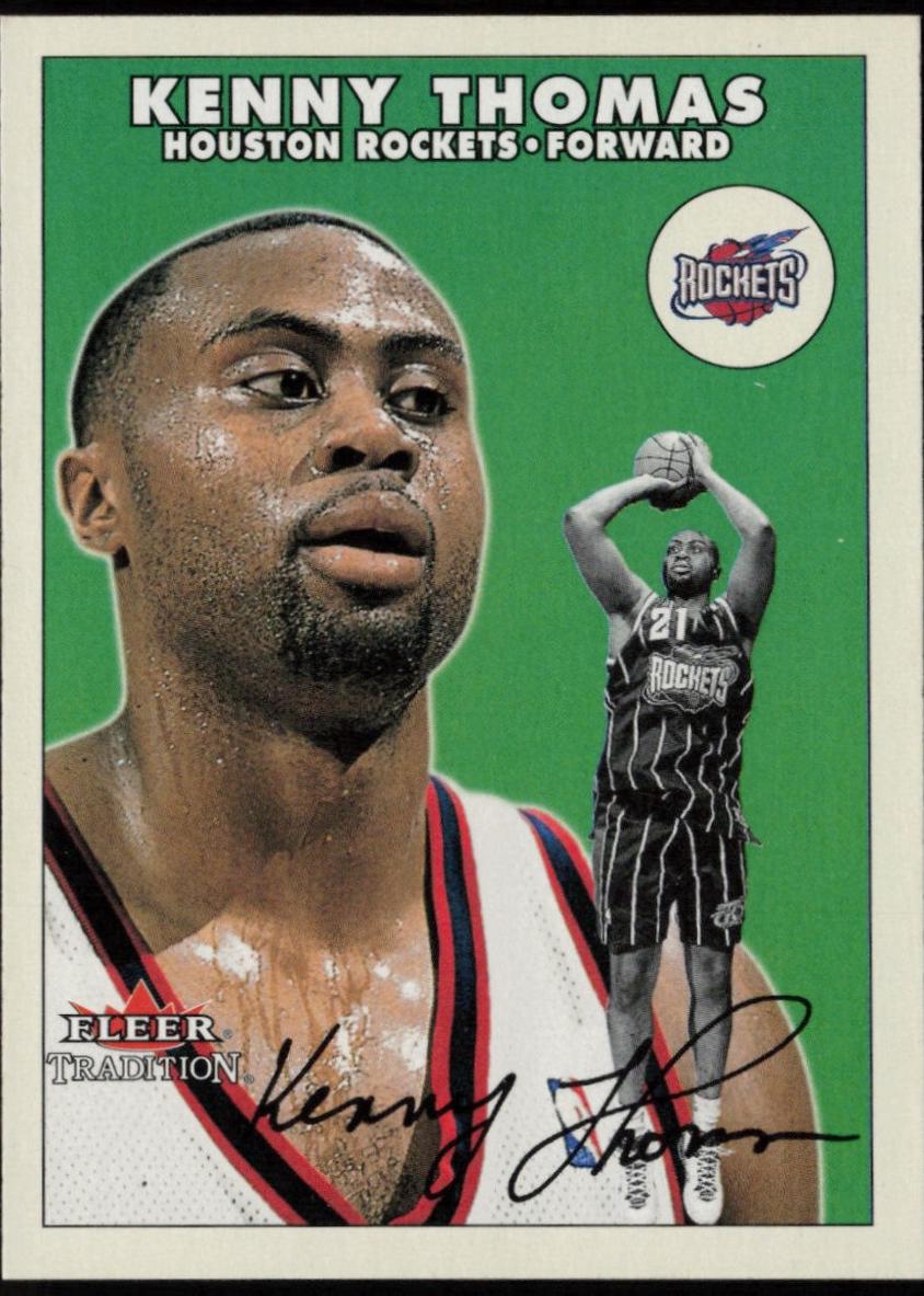 Kenny Thomas #120 2000-01 Fleer Tradition Basketball