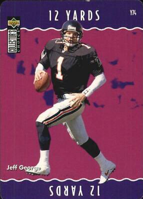 Jeff George #Y74 Football Cards 1996 Collector's Choice Update You Make the Play
