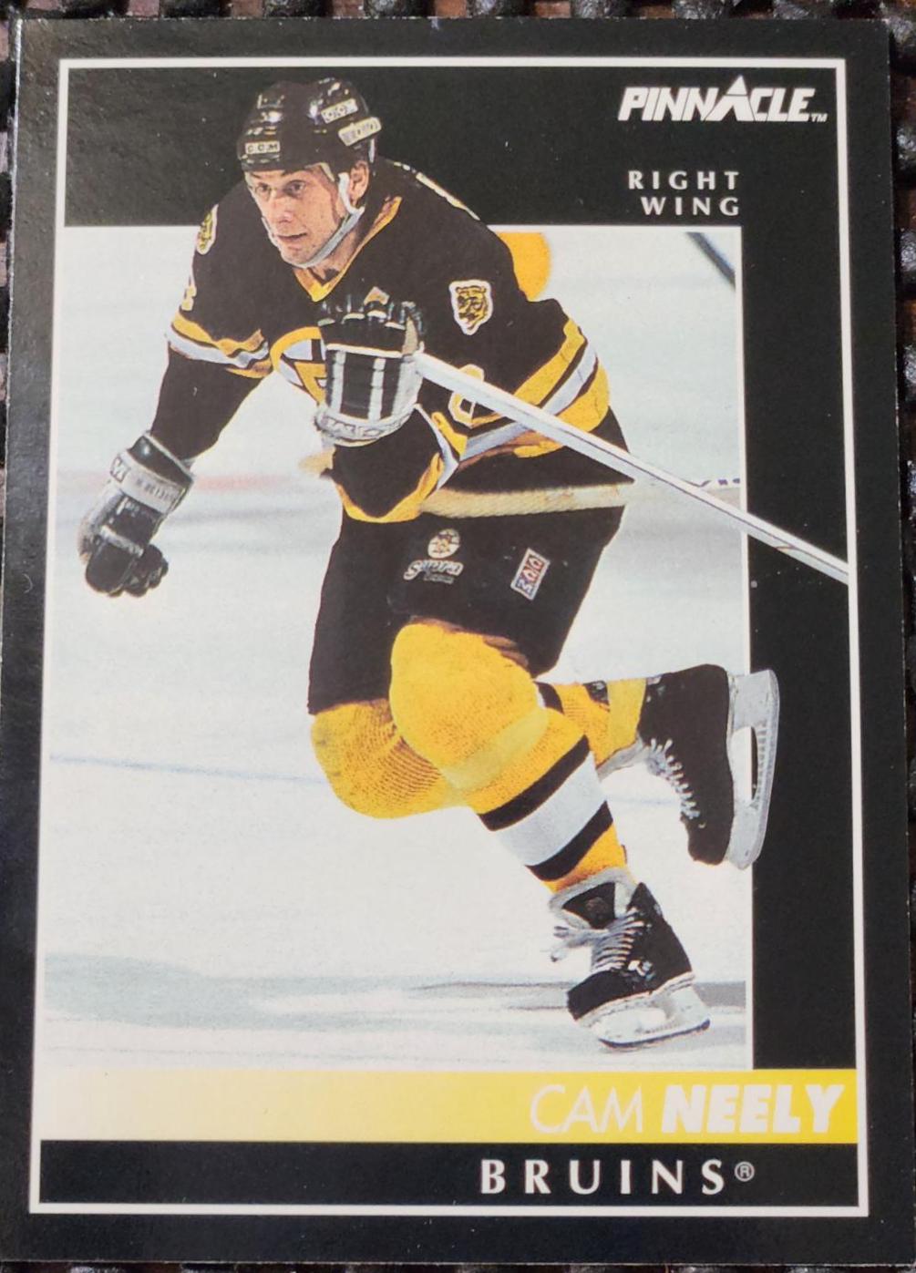Cam Neely #25 Hockey Cards 1992 Pinnacle
