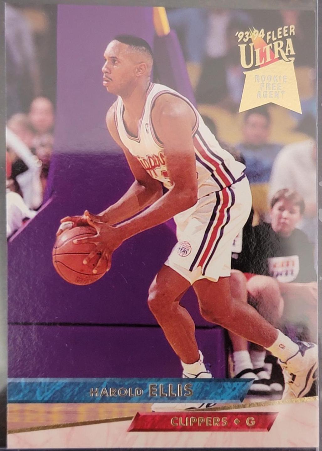 Harold Ellis #267 Basketball Cards 1993 Ultra