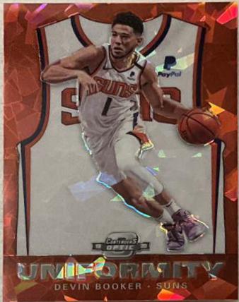 Devin Booker [Red Cracked Ice] #14
