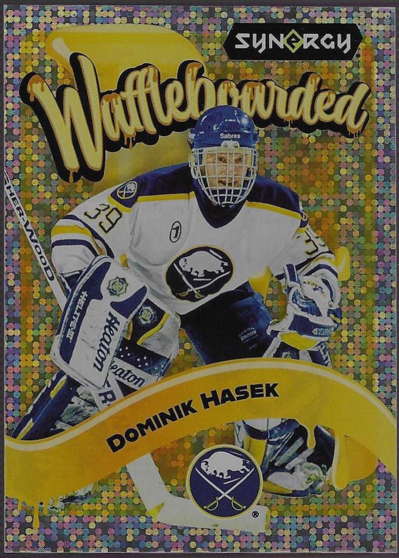 Dominik Hasek #WB-14 Hockey Cards 2024 Upper Deck Synergy Waffleboarded