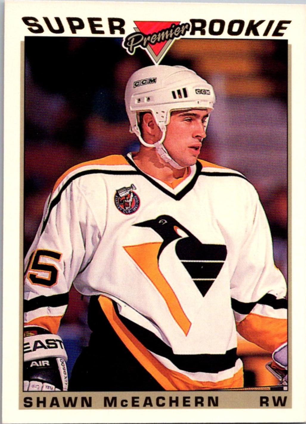 Shawn McEachern #123 Hockey Cards 1993 O-Pee-Chee Premier