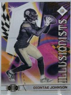 Diontae Johnson #3 Football Cards 2023 Panini Illusions Illusionist