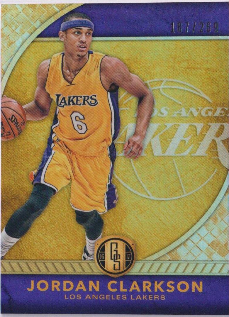 Jordan Clarkson #3 Basketball Cards 2016 Panini Gold Standard