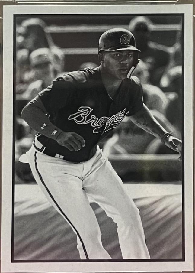 Cristian Pache #70 2019 Bowman Heritage Baseball