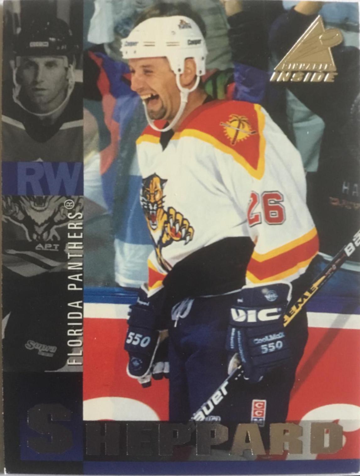 Ray Sheppard #139 Hockey Cards 1997 Pinnacle Inside