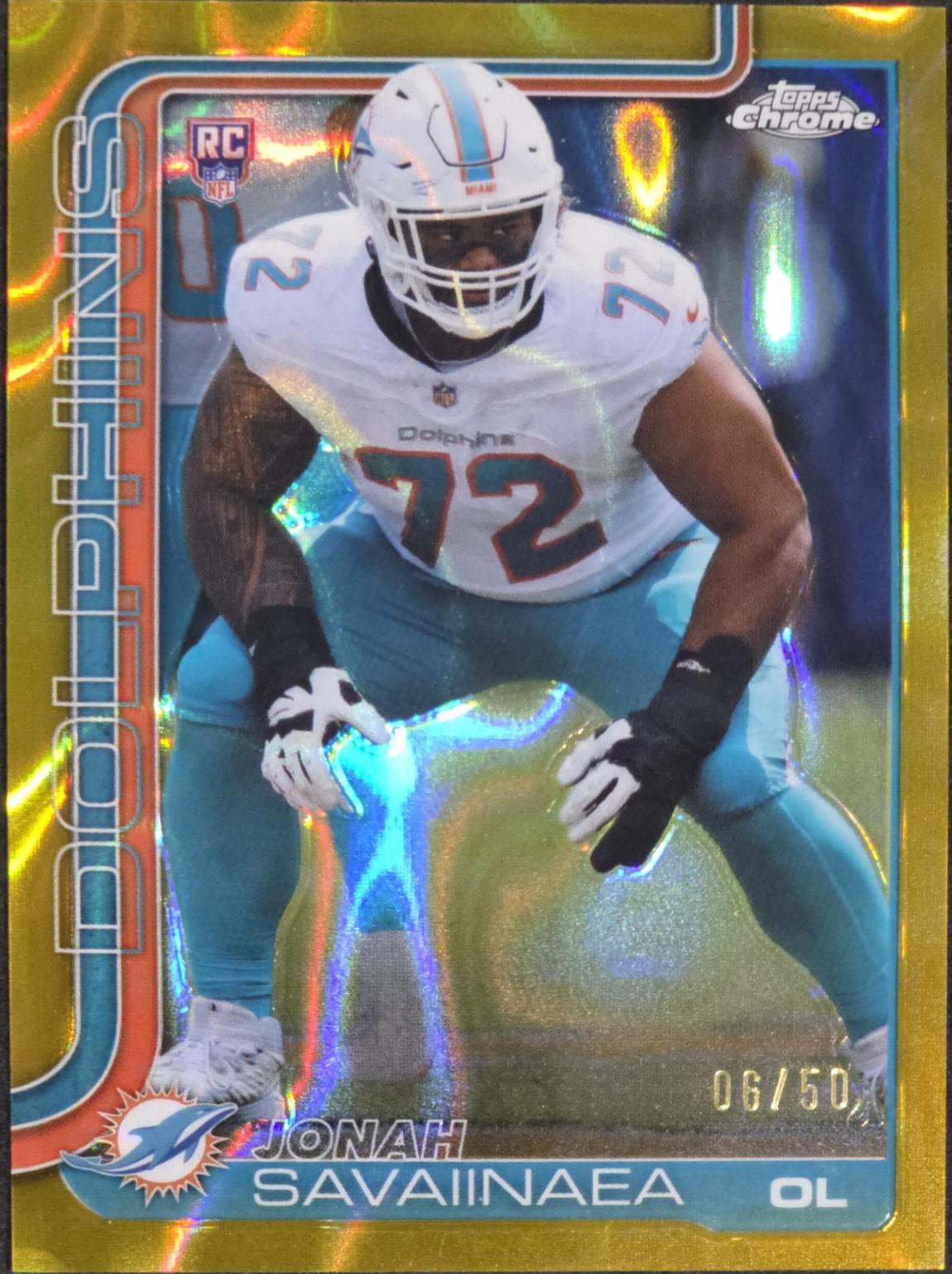 Jonah Savaiinaea [Gold Refractor] #380