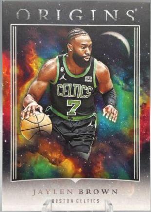 Jaylen Brown #3 Basketball Cards 2023 Panini Origins