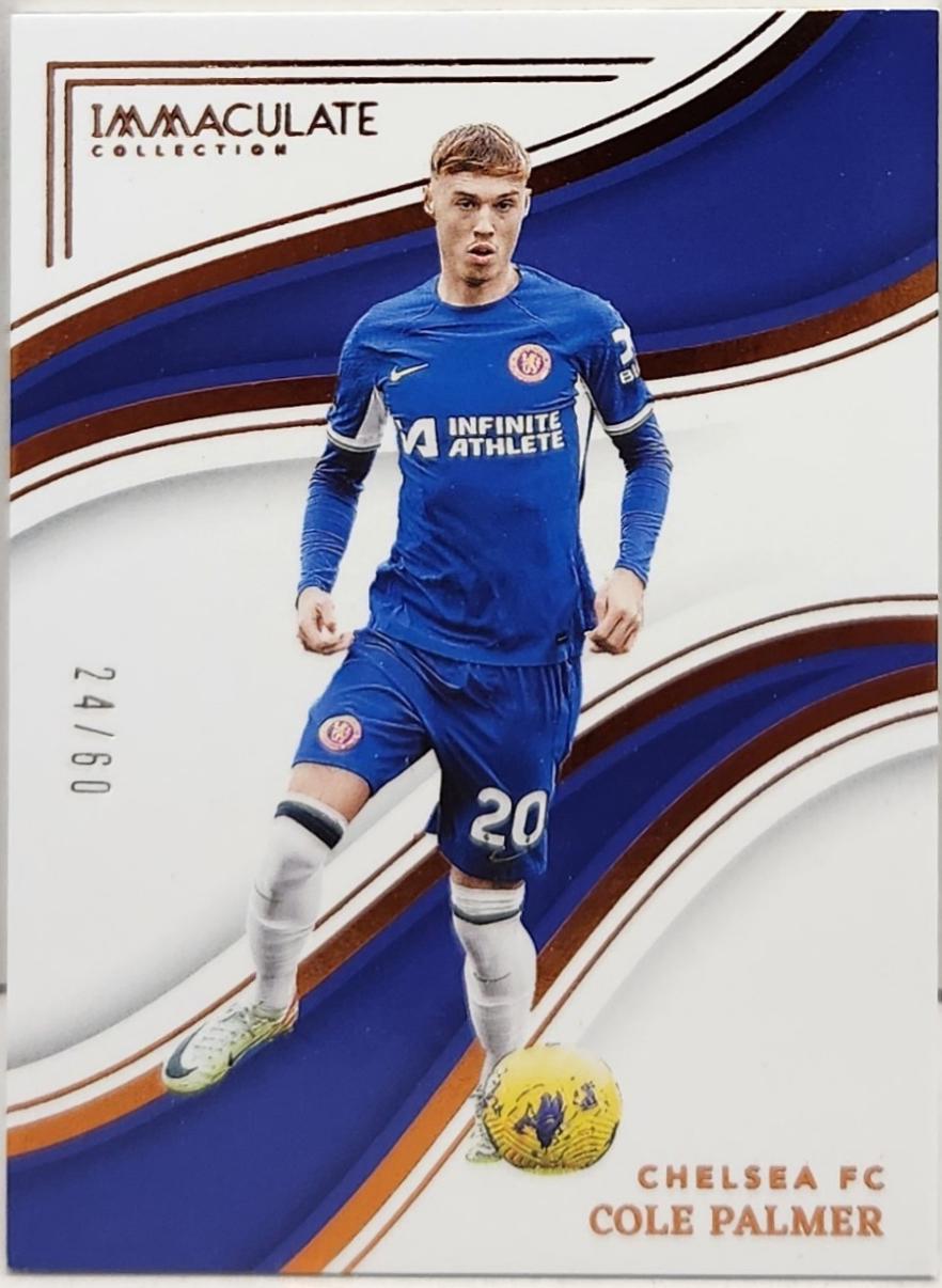 Cole Palmer #154 Soccer Cards 2023 Panini Immaculate
