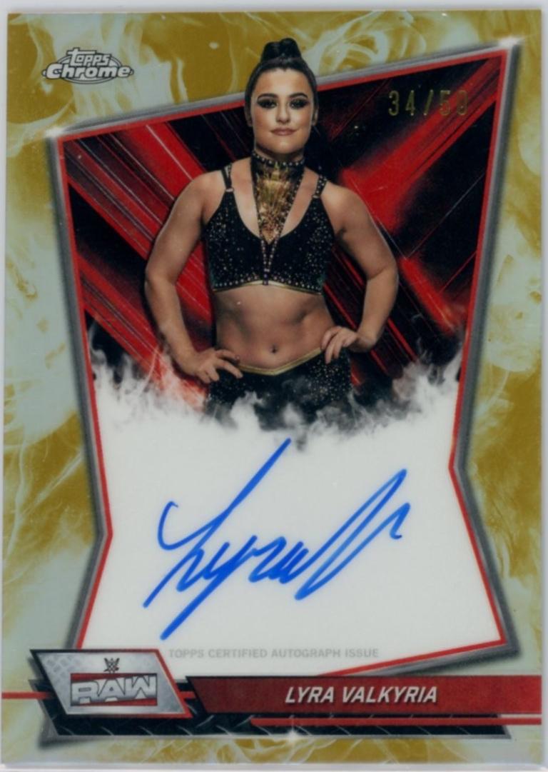 Lyra Valkyria [Gold Refractor] #RBA-LYR