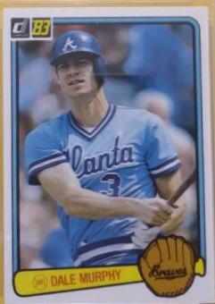 Dale Murphy #47 Baseball Cards 1983 Donruss