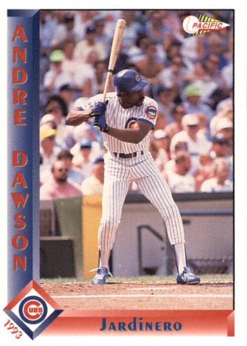 Andre Dawson #56 Baseball Cards 1993 Pacific Spanish