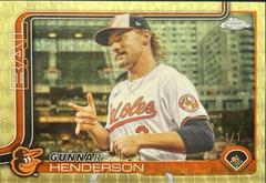 Gunnar Henderson [Superfractor Image Variation] #213 Baseball Cards 2025 Topps Chrome Prices