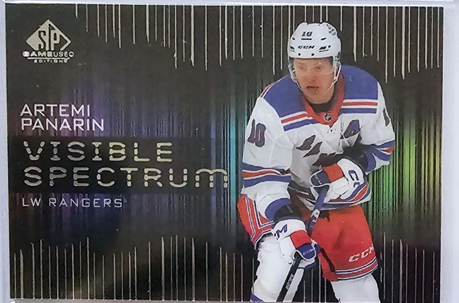 Artemi Panarin #VS-25 Hockey Cards 2024 SP Game Used Visible Spectrum