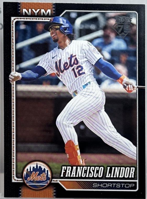Francisco Lindor [Black Border] (2026 Topps)
