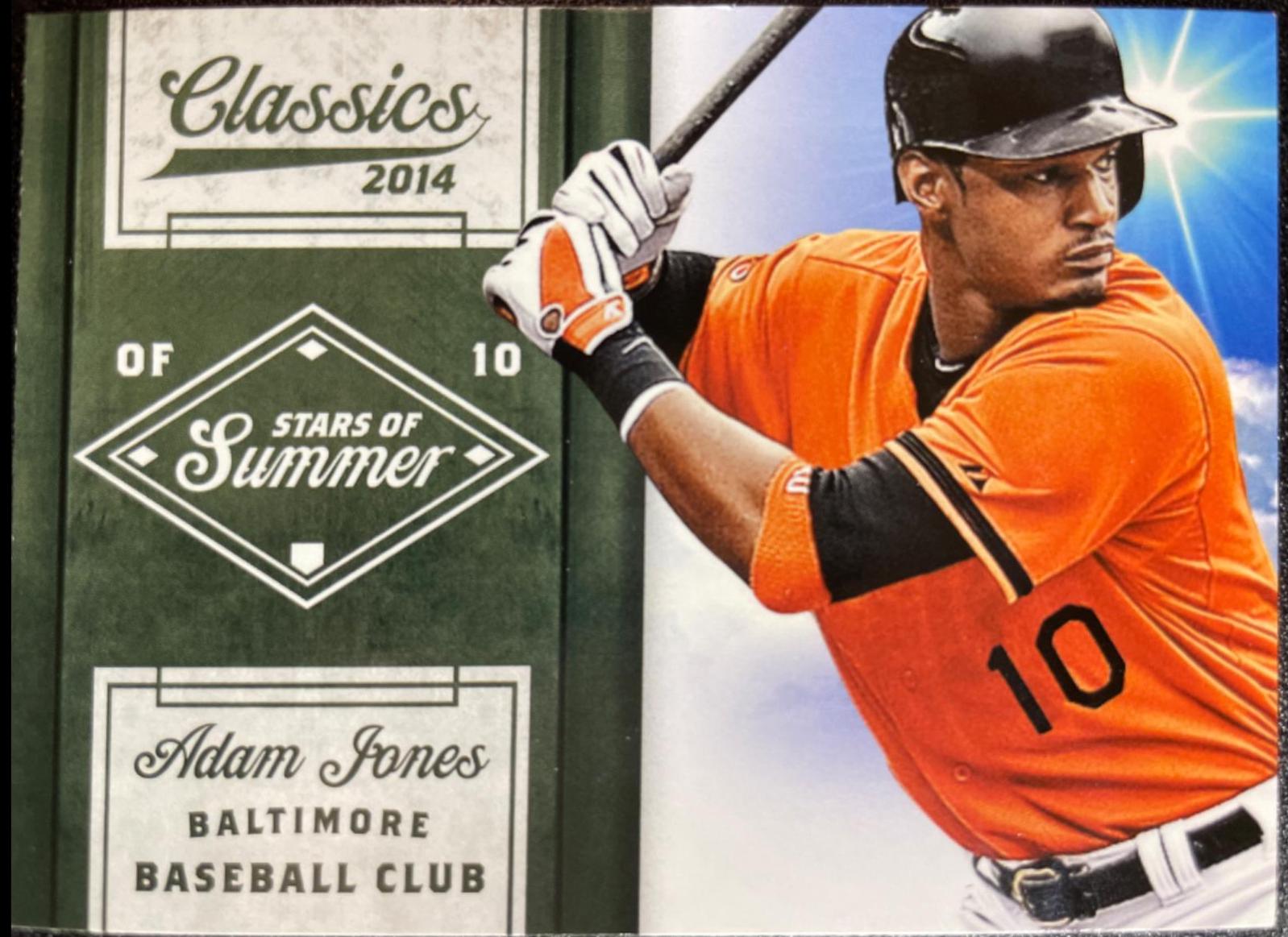 Adam Jones #1 Baseball Cards 2014 Panini Classics