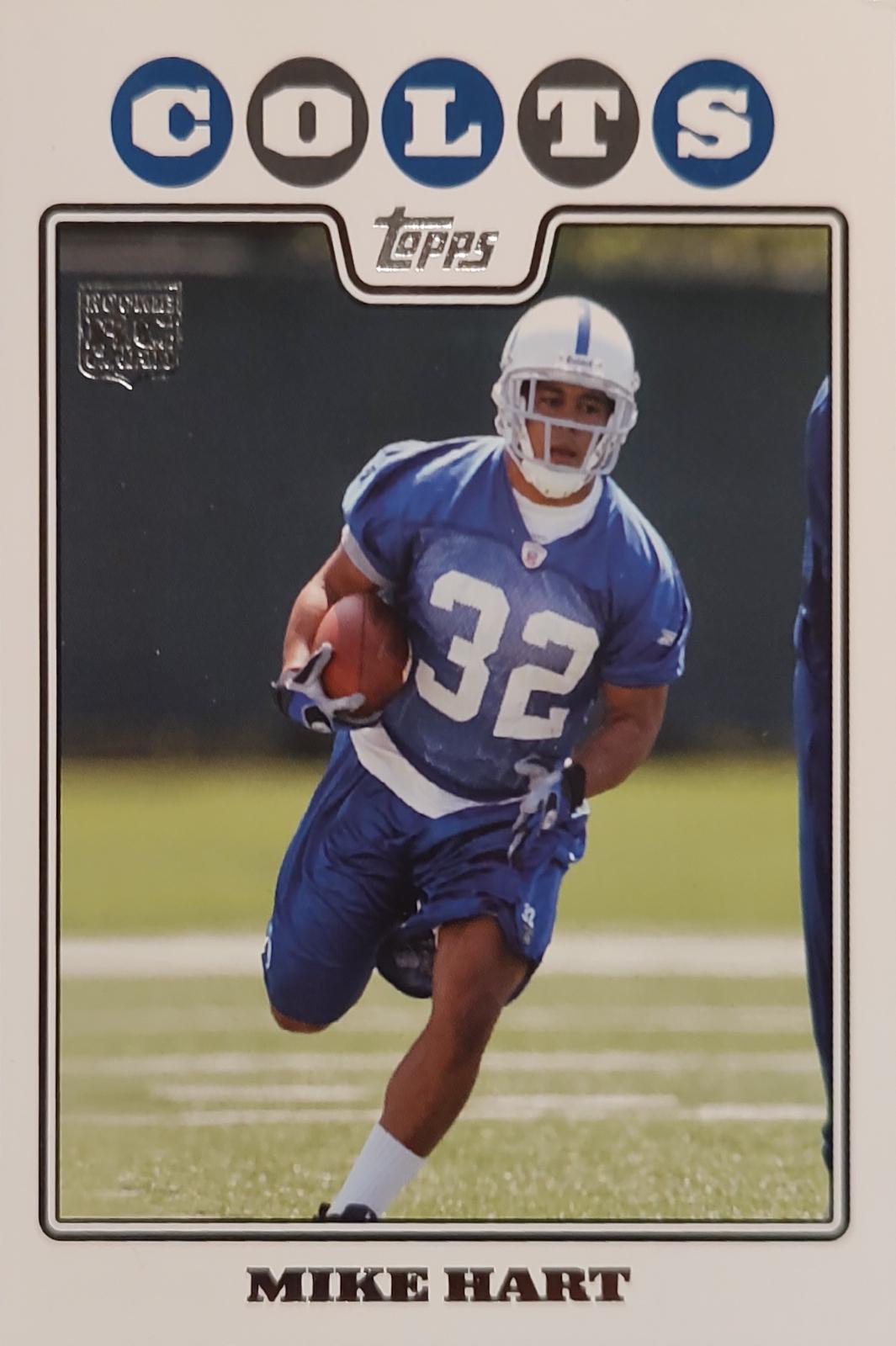 Mike Hart #353 Football Cards 2008 Topps