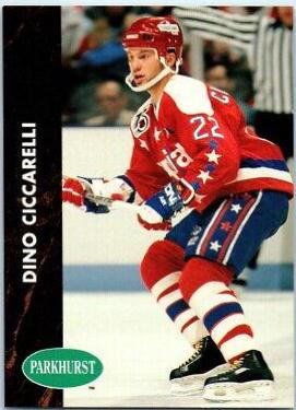Dino Ciccarelli #193 Hockey Cards 1991 Parkhurst