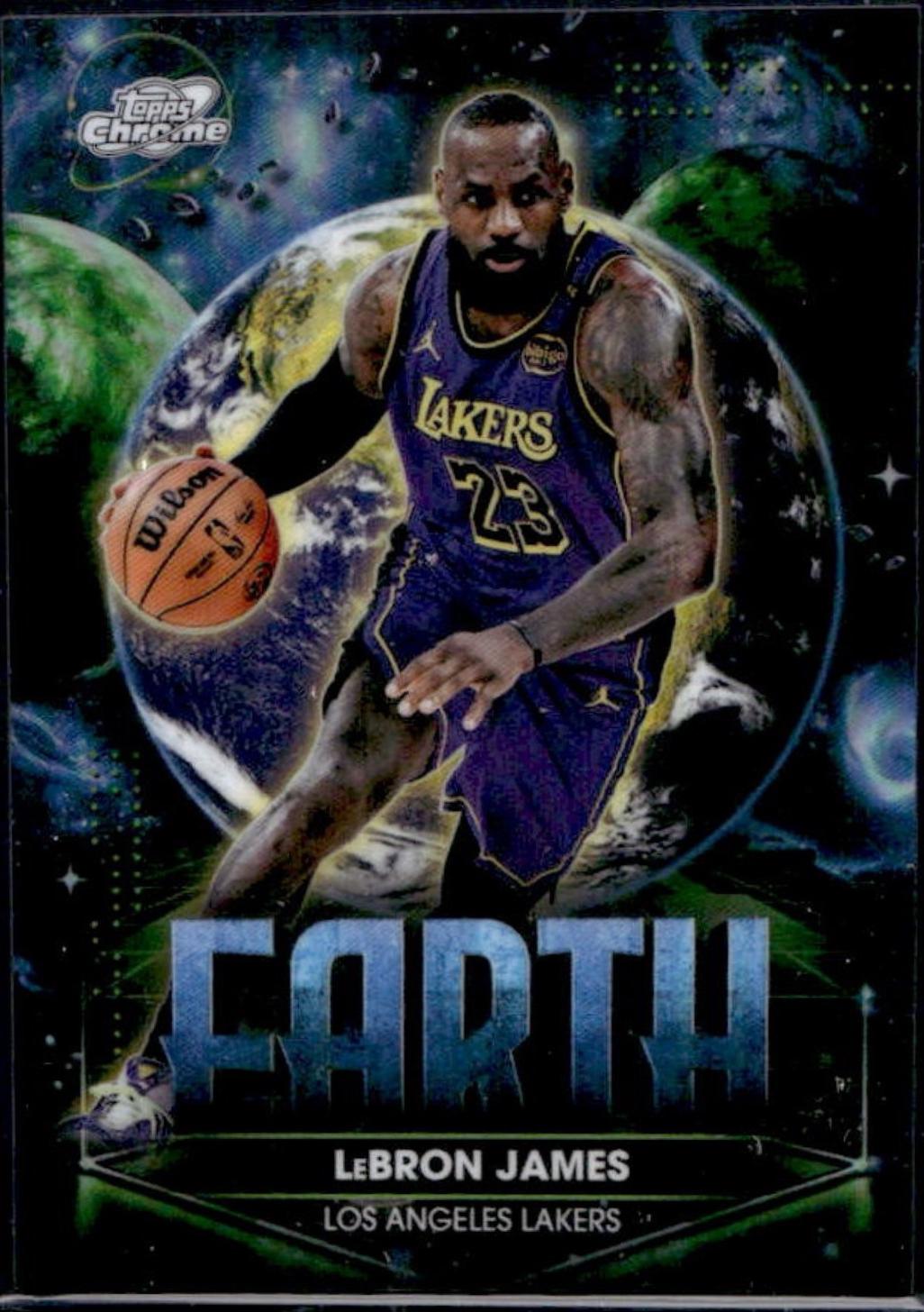 LeBron James [Earth] #PPE-2 Prices | 2025 Topps Cosmic Chrome
