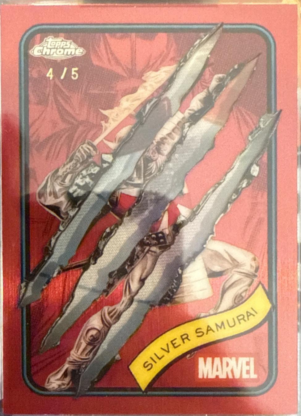 Silver Samurai Red Clawed