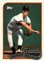 Randy Bockus #733 Baseball Cards 1989 Topps
