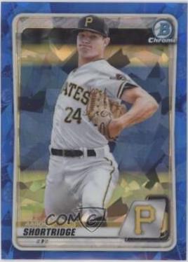 Aaron Shortridge #BD-101 Baseball Cards 2020 Bowman Draft Sapphire