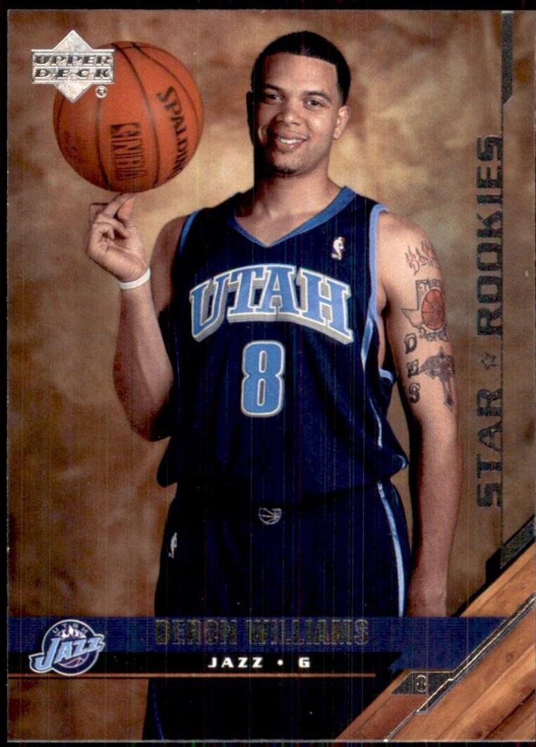 Deron Williams #227 Basketball Cards 2005 Upper Deck