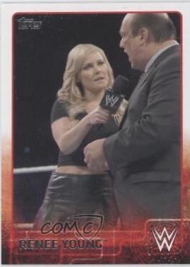 Renee Young #60 Wrestling Cards 2015 Topps WWE