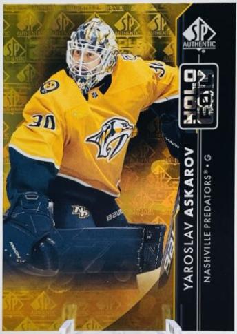 Yaroslav Askarov #HF-45 Hockey Cards 2023 SP Authentic Holofoil