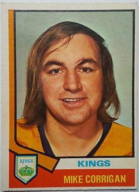 Mike Corrigan #37 Hockey Cards 1974 O-Pee-Chee