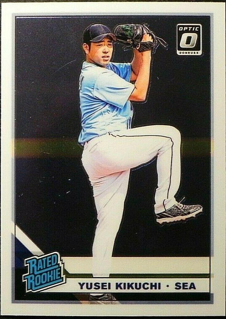 Yusei Kikuchi #77 2019 Panini Donruss Optic Baseball