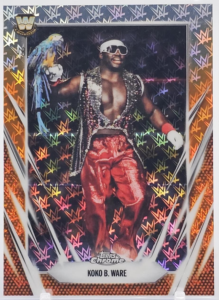 2026 Ware B. Koko koko.bページ WWE Wrestling Legends X-Fractor Chrome Topps チーク