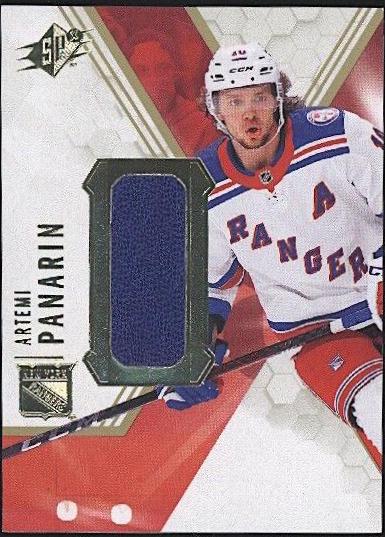 Artemi Panarin #J-AP Hockey Cards 2021 SPx Jersey