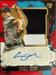 Casey Mize [Red] #APC-CM Baseball Cards 2021 Topps Inception Autograph Patch Prices