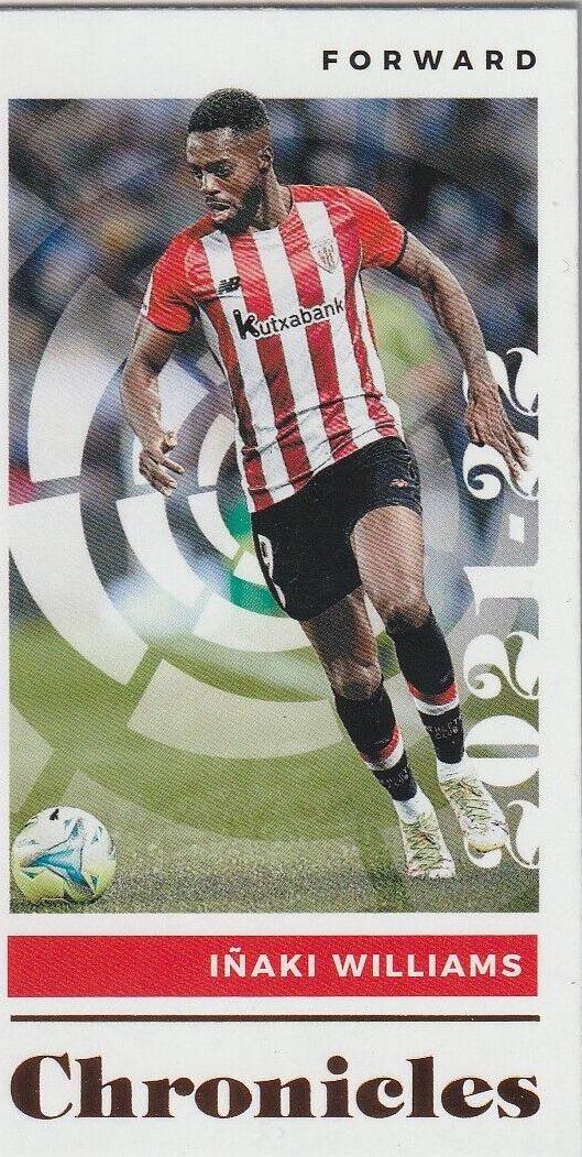 Inaki Williams #1 Soccer Cards 2021 Panini Chronicles La Liga