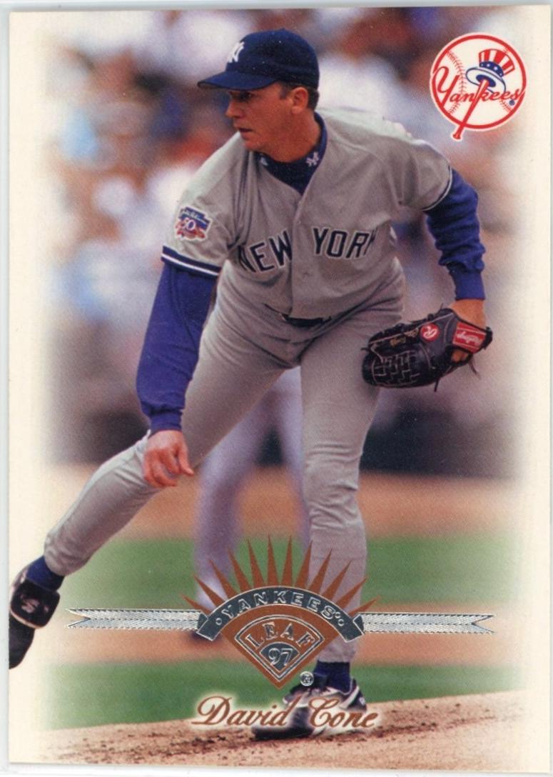 David Cone #234 1997 Leaf Baseball
